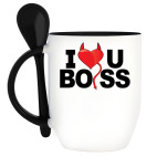 Кружка с ложкой