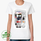 Женская футболка органик