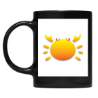 Кружка цветная UV-DTF