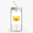 Банка с бамбуковой крышкой