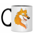 Кружка двухцветная