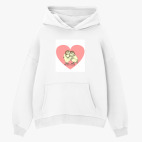 Толстовка худи оверсайз