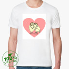 Мужская футболка органик