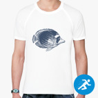 Мужская спортивная футболка