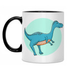 Кружка двухцветная