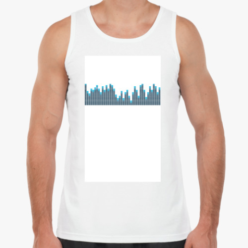 Майка с принтом ритм