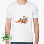 Мужская футболка органик