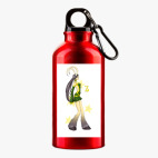 Металлическая бутылка 400 мл UV-DTF