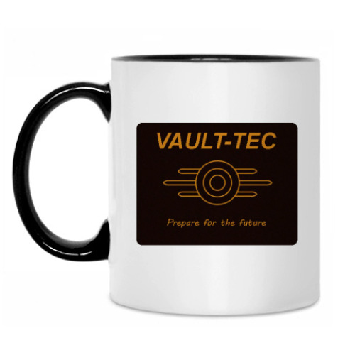 Кружка с принтом Vault-Tec