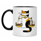 Кружка двухцветная