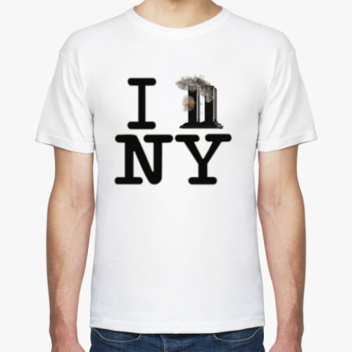 Футболка с принтом I BOOM NY
