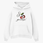 Толстовка худи оверсайз