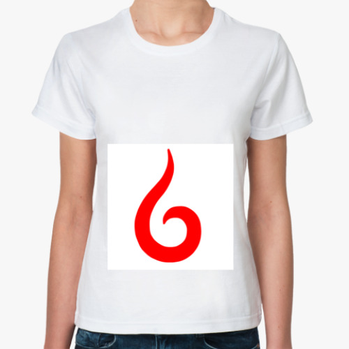 Классическая футболка с принтом  Наруто