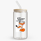 Банка с бамбуковой крышкой