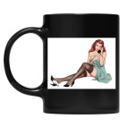 Кружка цветная UV-DTF