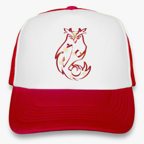 Кепка-тракер с принтом Делюк