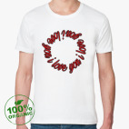 Мужская футболка органик