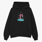 Толстовка худи оверсайз