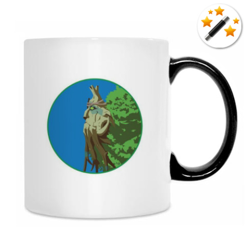 Кружка-хамелеон с принтом TREANT PROTECTOR