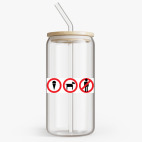 Банка с бамбуковой крышкой