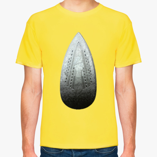 Футболка с принтом Техно капля