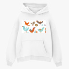 Толстовка худи оверсайз