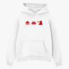 Толстовка худи оверсайз