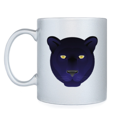 Кружка с принтом Пантера