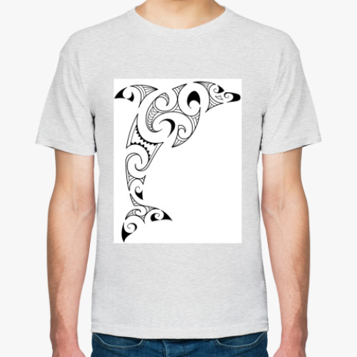 Футболка с принтом Дельфин