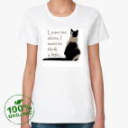 Женская футболка органик