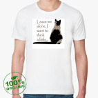 Мужская футболка органик