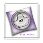 Магнит 6.5 x 6.5 см Condom