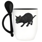 Кружка с ложкой