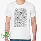 Мужская футболка органик