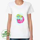 Женская футболка органик