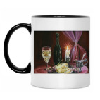 Кружка двухцветная