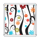 Магнит 6.5 x 6.5 см Декор