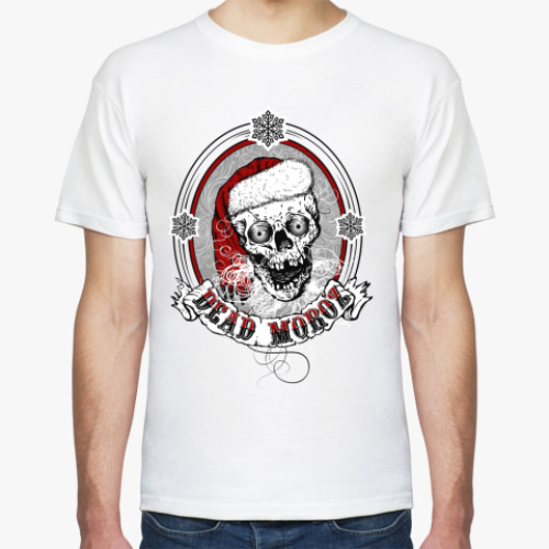Футболка с принтом Dead Moroz