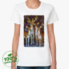 Женская футболка органик