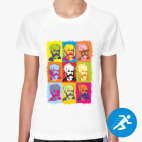 Женская спортивная футболка