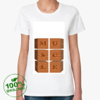 Женская футболка органик