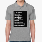 Мужская рубашка поло