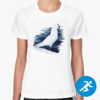 Женская спортивная футболка