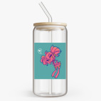 Банка с бамбуковой крышкой