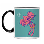 Кружка двухцветная