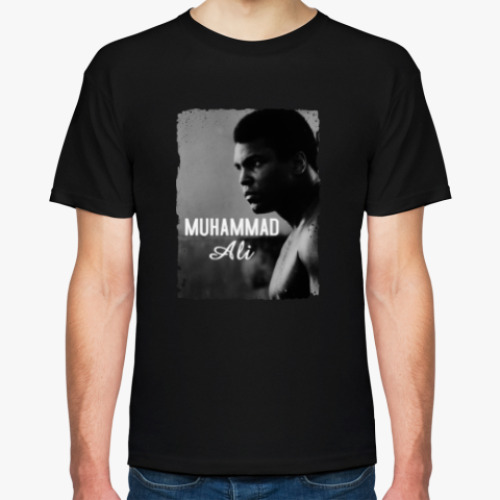 Футболка с принтом Muhammad Ali