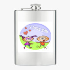 Фляжка стальная