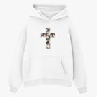 Толстовка худи оверсайз