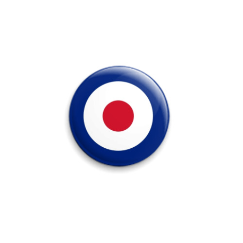 Значок 25мм с принтом  Mod Target