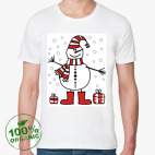 Мужская футболка органик